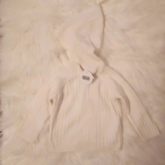 Mud Pie Cable Knit Zip Hoodie - 6-12M - NWT - Picture 1 of 5